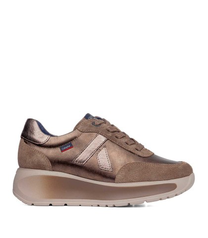 ZAPATILLA DEPORTIVA CON CUÑA CALLAGHAN GRACE 61611 COBRE