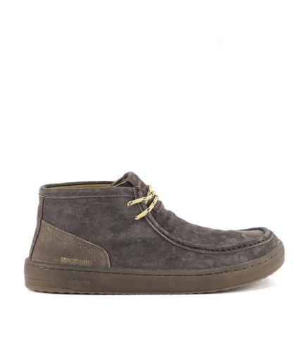 BOTINES BAREFOOT UNISEX CARMELA DUNA EN SERRAJE CON SUELA CARAMELO 1187102