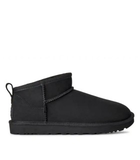 BOTAS UGG CLASSIC ULTRA MINI CON TRATAMIENTO HIDRÓFUGO Y PIEL DE OVEJA TWINFACE NEGRO