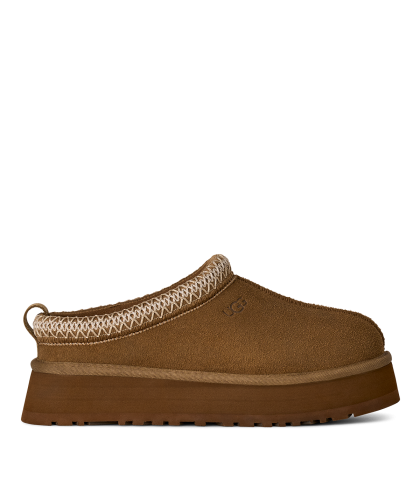 ZUECOS DE MUJER CON PLATAFORMA UGG TAZZ II EN ANTE Y PIEL DE OVEJA BRONZE