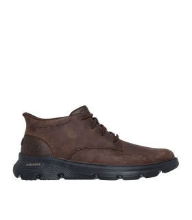 BOTA SKECHERS SLIP-INS ARCH FIT GARZA RIDLEY MARRÓN PARA HOMBRE