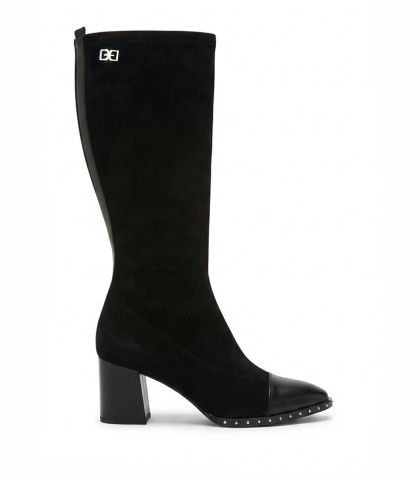 BOTA EN TENDENCIA CON TACHUELAS STEPHEN ALLEN LAUR37 NEGRO