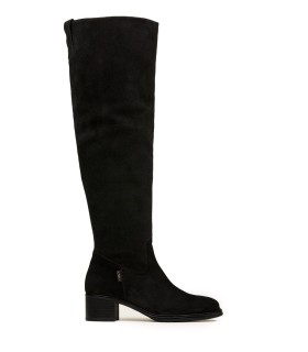 BOTA DE CAÑA ALTA CON TACÓN EN TENDENCIA GAIMO ADELAIS NEGRO