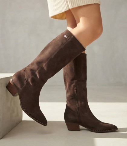 BOTAS ELÁSTICASEN TENDENCIA DE MUJER STEPHEN ALLEN LAUR39 MARRÓN