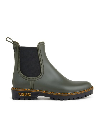 BOTÍN DE AGUA PARA MUJER VERBENAS GAUDI COUNTRYSIDE KAKI