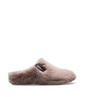 ZAPATILLAS DE CASA CÁLIDAS PARA MUJER VERBENAS YORK BUDAPEST TAUPE