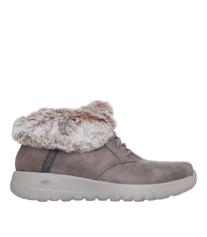 BOTINES IMPERMEABLES SKECHERS Slip-ins: On-The-GO Joy - Cozy Charm 144803 TAUPE