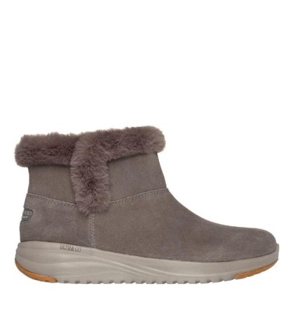 BOTINES WATERPROOF DE MUJER SKECHERS ON THE GO STELLAR 144775 TAUPE