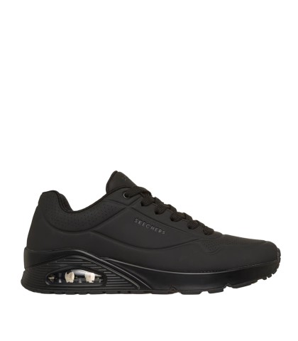 ZAPATILLAS NEGRAS CAMARA DE AIRE SKECHERS Uno - Stand On Air 52458