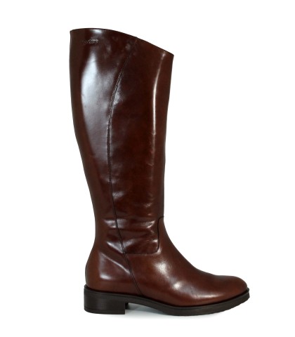 BOTAS DE TACÓN BAJO CAÑA ALTA WONDERS CODIGREE C-54101 MARRÓN