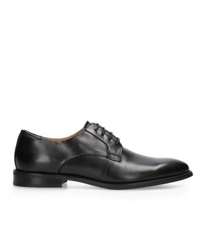 ZAPATOS CON CORDONES DE PIEL DE VESTIR PARA HOMBRE HOBBS- 2 NEGRO