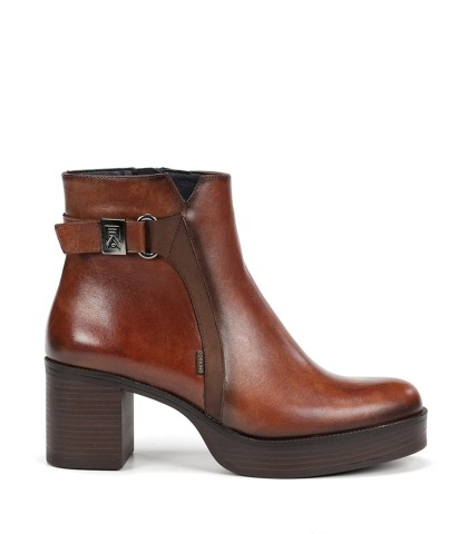 BOTINES DE TACÓN EN PIEL PARA MUJER DORKING D9589 BOWY CUERO