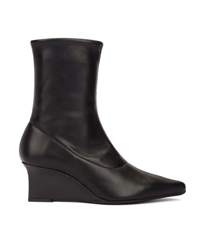 BOTINES DE CUÑA WONDERS NOLA 03 NEGROS NEW YORK H-7303