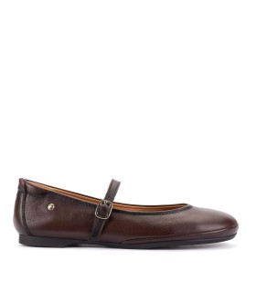 ZAPATO MERCEDITAS CON HEBILLA DE PIEL PARA MUJER PIKOLINOS CARMONA W25-2631CO