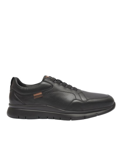 ZAPATO CONFORT DE PIEL NEGRO PARA HOMBRE BAERCHI REVIÑO 2110