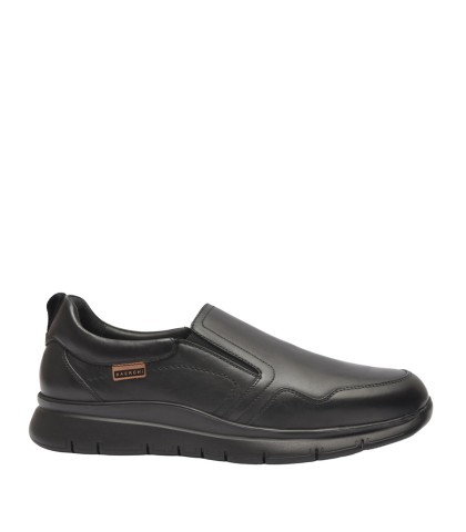 MOCASINES CONFORT EN PIEL NEGRO PARA HOMBRE BAERCHI TREVIÑO 2111