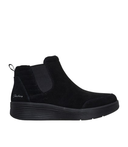 BOTÍN CHELSEA DE INVIERNO PARA MUJER SKECHERS ARCH FIT LAGUNA - HARVEST MOON 159095 NEGRO