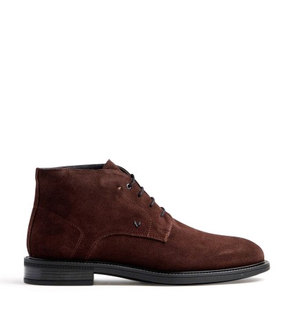 BOTINES EN PIEL SERRAJE NEW ELEGANCE PARA HOMBRE MARTINELLI ALBANY C020-2907X MARRÓN