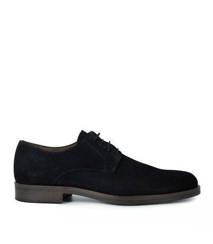 ZAPATO CLÁSICO ELEGANTE CON CORDONES PARA HOMBRE APLAUSO 7000  MARINO